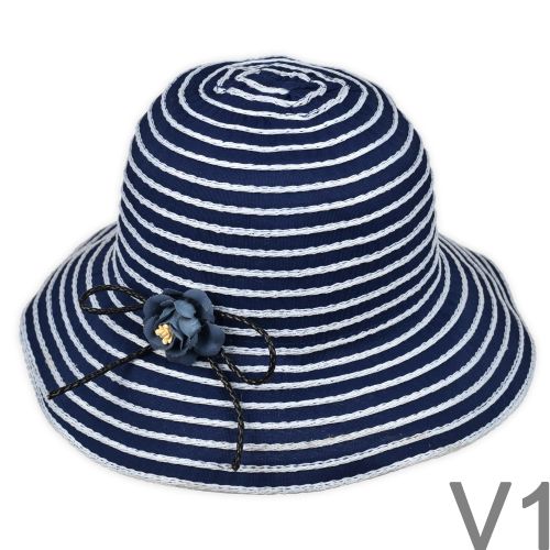 Beverly kalap. Egy nagyon kedvelt nyári, textilből készült női kalap.