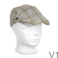 Kockás nyári flat cap Bristol